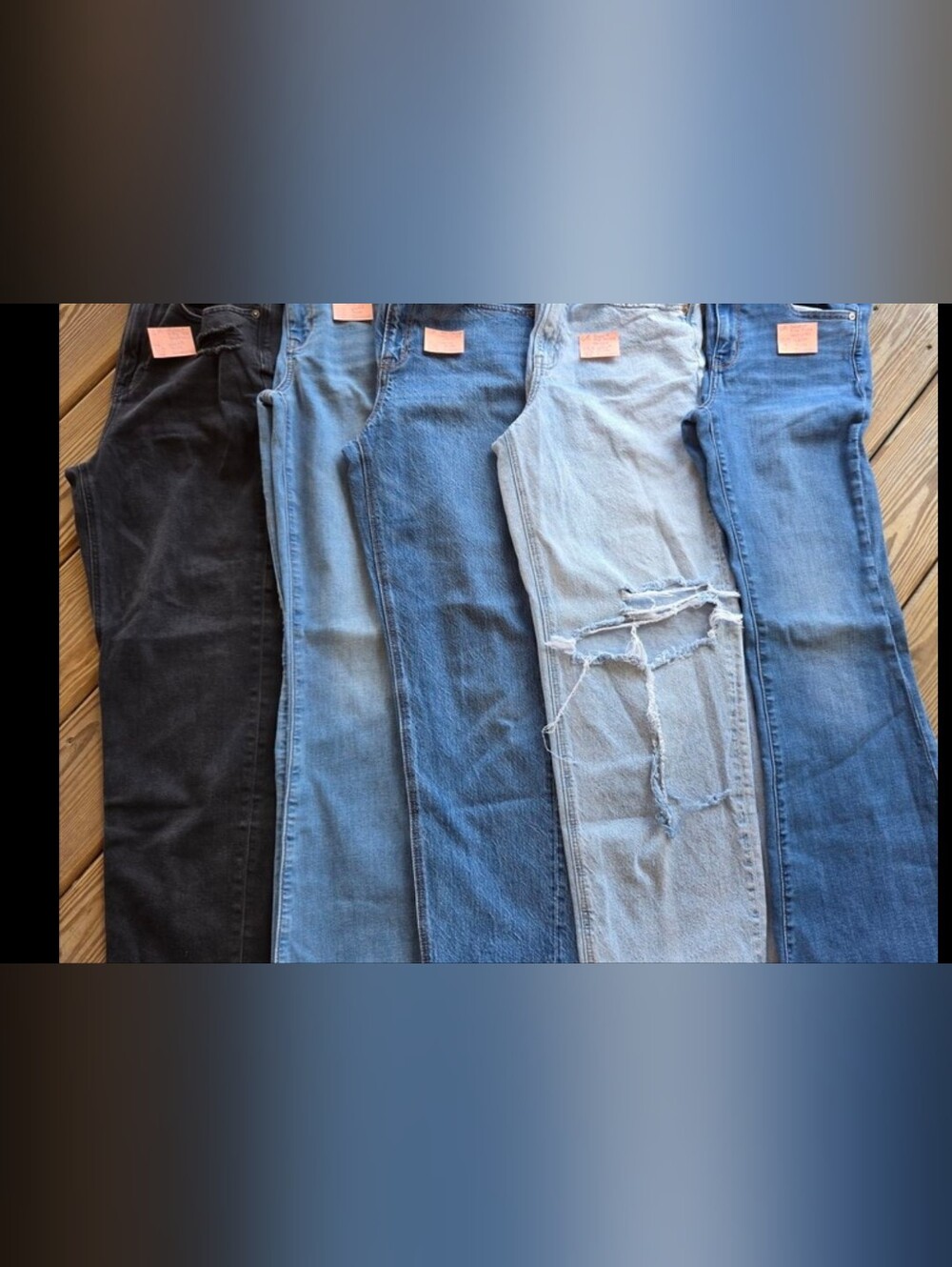 American Eagle Jeans Bundle - Size 6R - Flares, Skinny, Baggy, Boyfriend